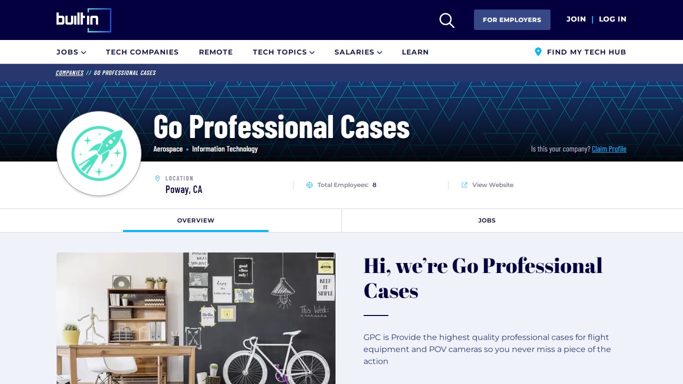 Go Professional Cases Careers, Perks + Culture | Built In