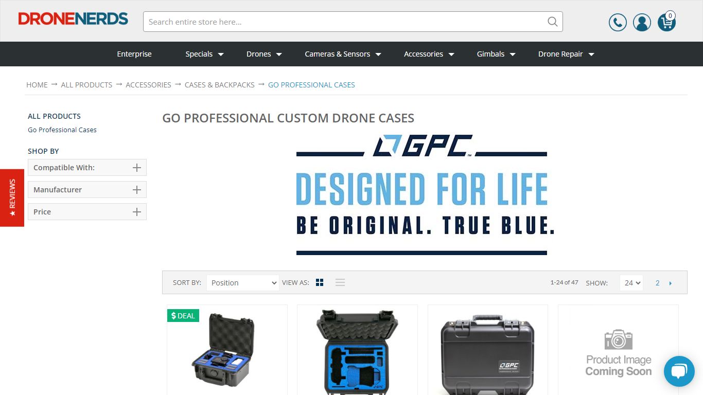 Go Professional Cases for DJI Drones | DroneNerds.com